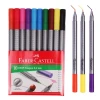 Набор цветных капиллярных ручек Faber Castell Grip, 0.4 мм, пластик, 10 шт Набор цветных капиллярных ручек Faber Castell Grip, 0.4 мм, пластик, 10 шт