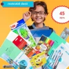 Məktəb dəsti PA-1011173 məktəb ləvazimatları, 45 əşya
