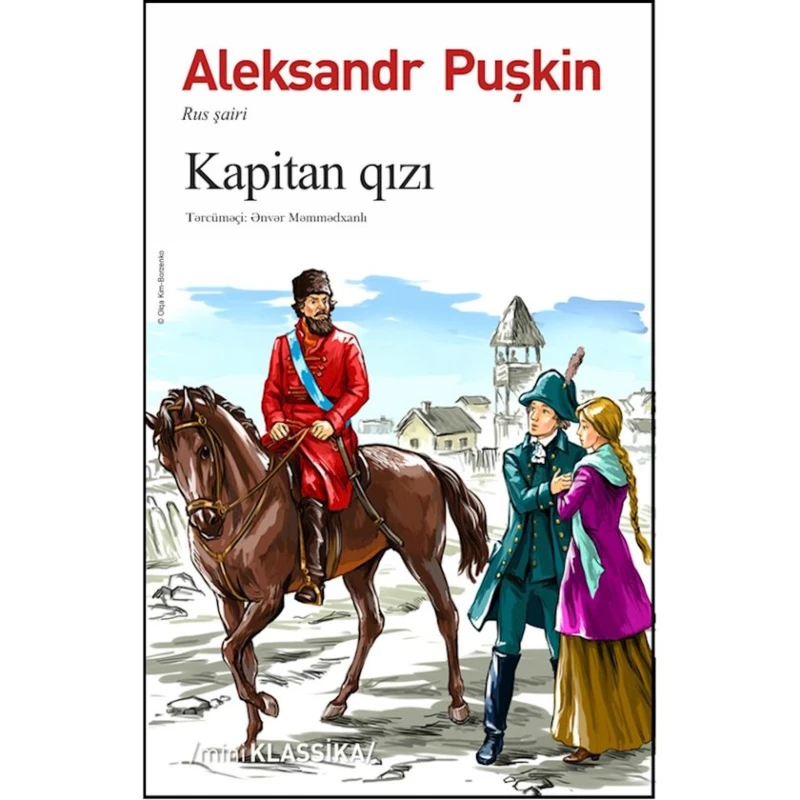 Книга Kapitan qızı, автор Aleksandr Sergeyeviç Puşkin Книга Kapitan qızı, автор Aleksandr Sergeyeviç Puşkin