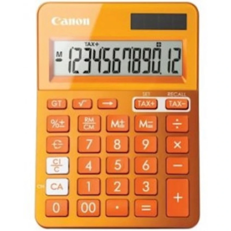 Калькулятор Canon LS-123K 9490B004 Оранжевый Калькулятор Canon LS-123K 9490B004 Оранжевый