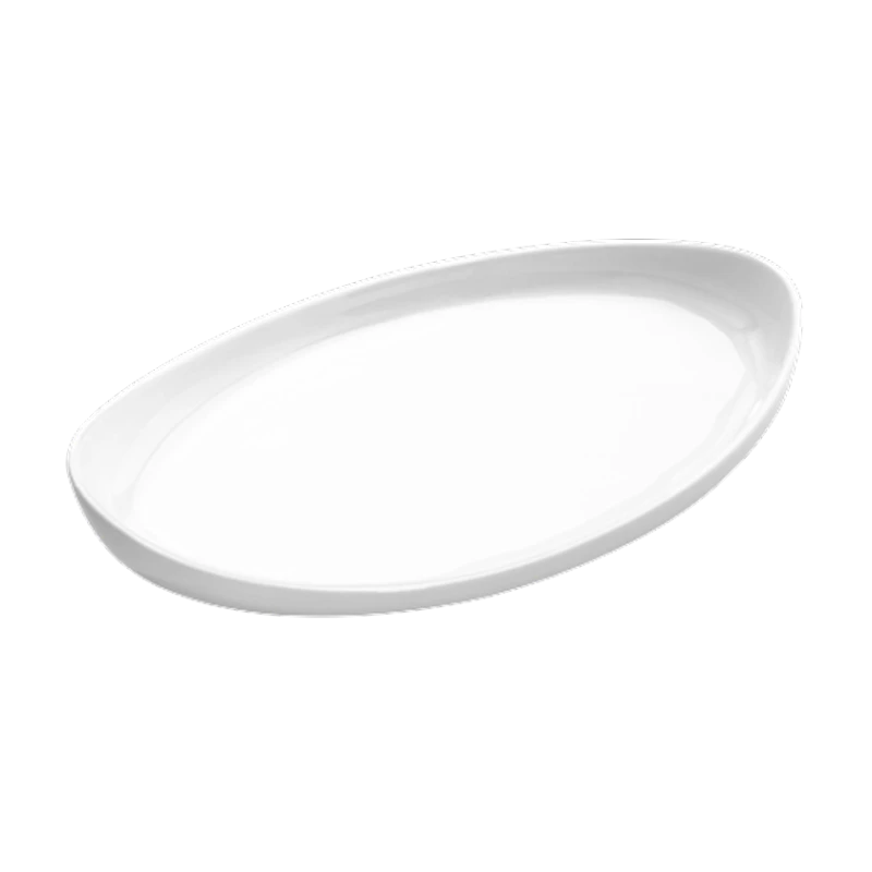 Сервировочная тарелка Wilmax WL‑991348/A, овальная, 2 шт, 41 см, фарфор, белая Сервировочная тарелка Wilmax WL‑991348/A, овальная, 2 шт, 41 см, фарфор, белая