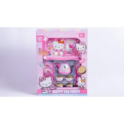 Набор игрушечной посуды Hello Kitty, металл, от 3 лет, розовый