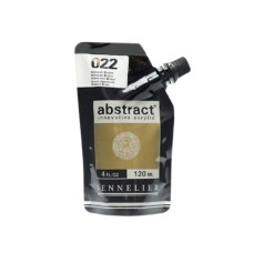 Akril boya Sennelier Abstract 022 Iridescent Bronze, bürünc, 120 ml