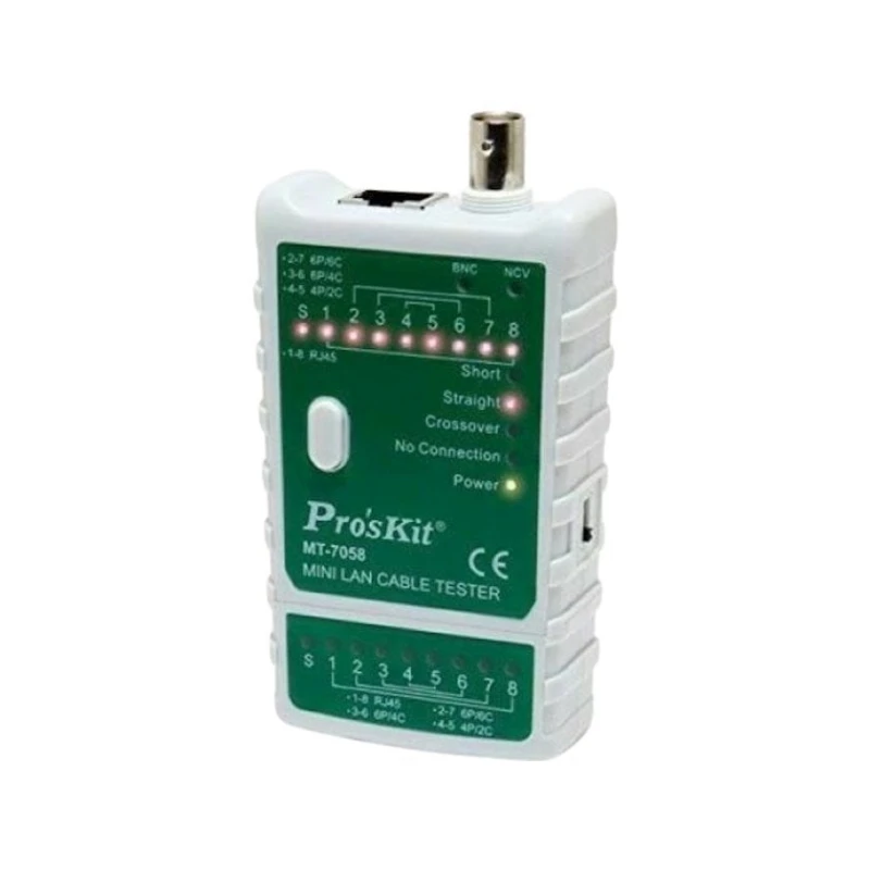 Тестер кабельных сетей LAN Pro'sKit MT-7058