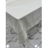 Скатерть водонепроницаемая атласная, белая