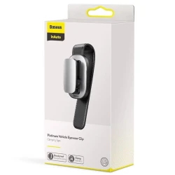 Автомобильный держатель для очков Baseus Platinum Silver (ACYJN-B0S) Автомобильный держатель для очков Baseus Platinum Silver (ACYJN-B0S)