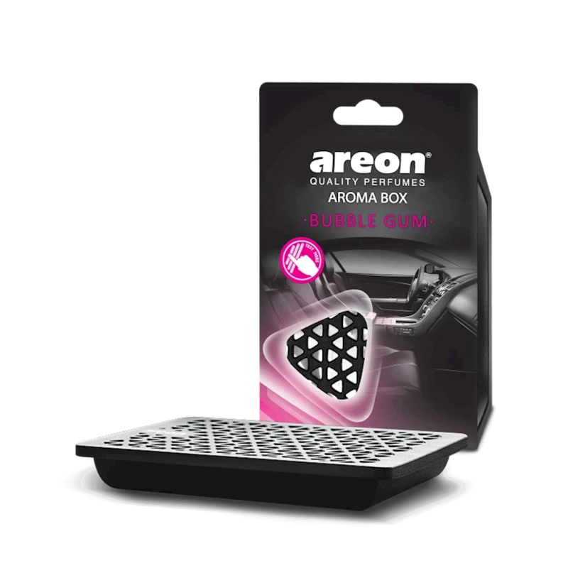 Ароматизатор Areon Aroma Box Bubble Gum ABC02, гелевый, под сиденье Ароматизатор Areon Aroma Box Bubble Gum ABC02, гелевый, под сиденье