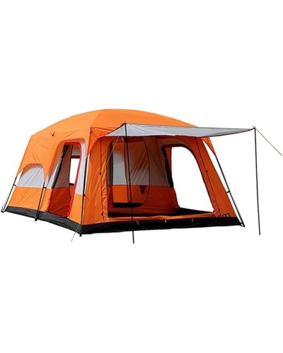 Çadır, 5-8 nəfərlik, Polyester, En 320sm x Dərinlik 210sm x Hündürlük 180sm, Narıncı - Family Shop_kemping_003