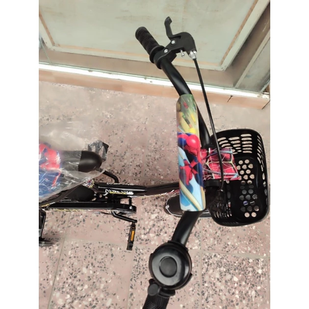 Детский велосипед 16, черный