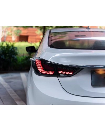 Arxa LED fənər Dragon Smoke Hyundai Elantra 2010-2015 üçün