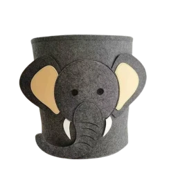 Детский ящик для игрушек LOWP202729, фетр, 35х35 см, серый Детский ящик для игрушек LOWP202729, фетр, 35х35 см, серый