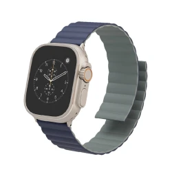 Ремешок Levelo Cosmo для Apple Watch 49/45/44/42 мм Blue/Gray