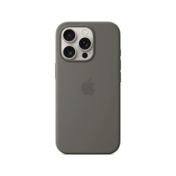 Чехол Apple Silicone Case with MagSafe для iPhone 16 Pro Stone Gray