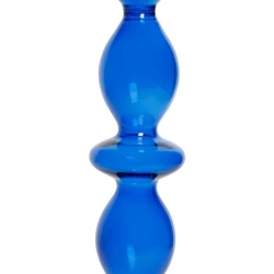 Şamdan Hom-me 26х9 sm, şüşə, mavi