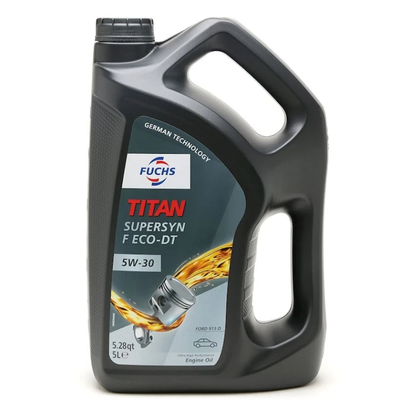 Моторное масло Fuchs Titan SuperSyn F Eco-DT, 5W-30, 5 л Моторное масло Fuchs Titan SuperSyn F Eco-DT, 5W-30, 5 л