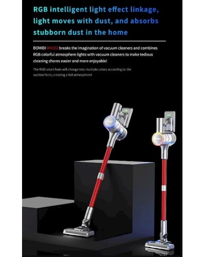 Vertikal tozsoran Bomidi WV102 Red