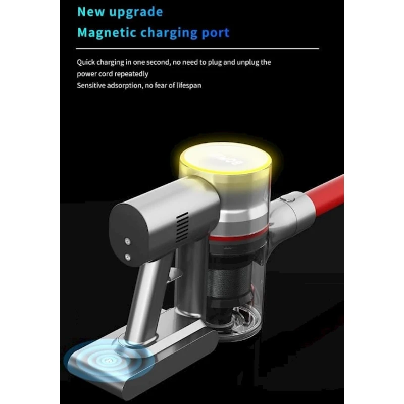 Вертикальный пылесос Bomidi WV102 Red Вертикальный пылесос Bomidi WV102 Red