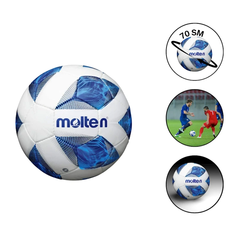 Футбольный мяч Molten 1336, 70 см, белый Футбольный мяч Molten 1336, 70 см, белый