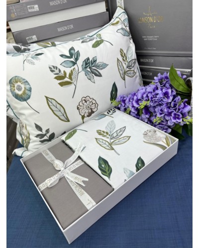 Yataq dəsti TB-GE-0006138, yorğan üzü 160x220 sm, mələfə 180x230 sm, yastıq üzü 50x70 sm, rəngbərəng