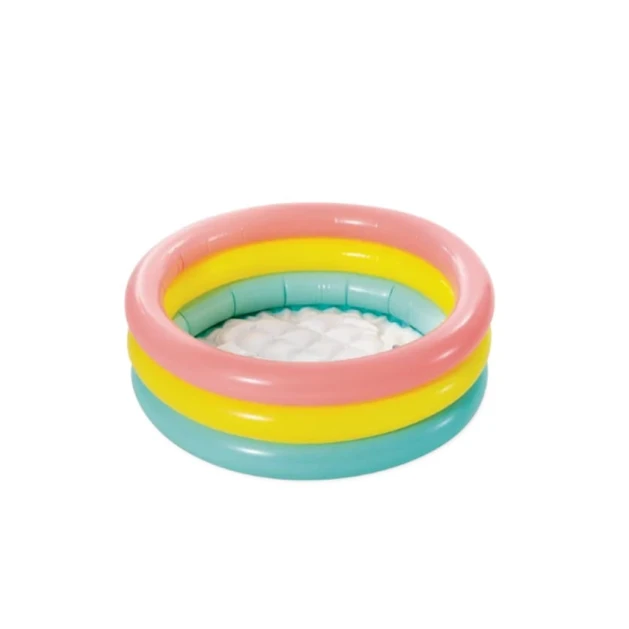 Надувной бассейн Intex H57225588107NP, 61x22 см, 68 л, разноцветный