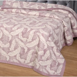 Покрывало Артпостель Злата, 240x235 см, двуспальное, жаккард/хлопок, фиолетовое