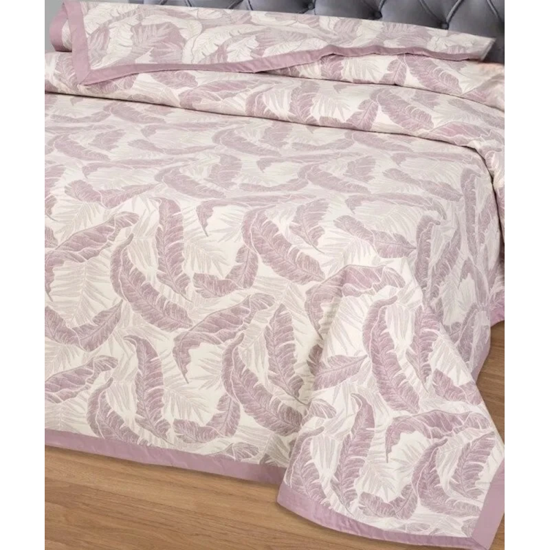 Покрывало Артпостель Злата, 240x235 см, двуспальное, жаккард/хлопок, фиолетовое