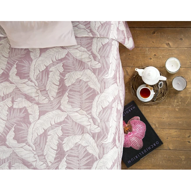 Покрывало Артпостель Злата, 240x235 см, двуспальное, жаккард/хлопок, фиолетовое