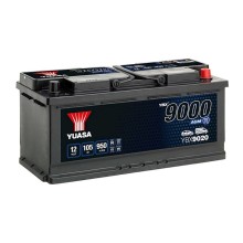 Avtomobil akkumulyatoru Yuasa YBX9020 105Ah, R+, 950A, (EN)