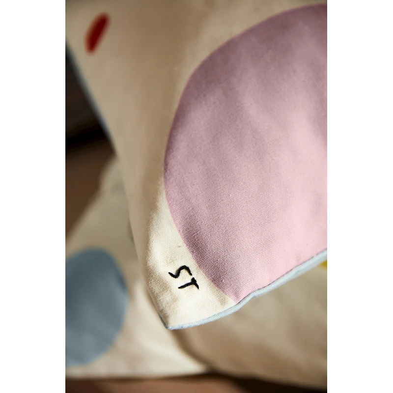 Наволочка IKEA Angsmatare, 50x50 см, разноцветная