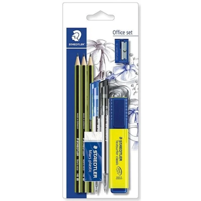 Набор канцелярский Staedtler 60BK-4, 8 предметов