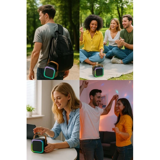 FONI StormBox S30 Kompakt Güc və Qara Elegans Novatech_storms30bk