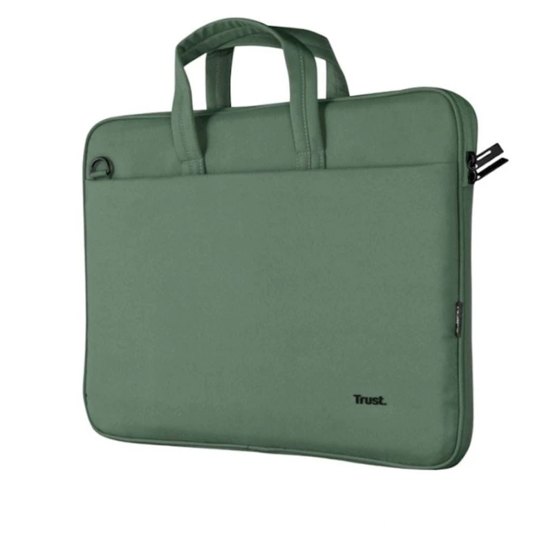 Сумка для ноутбука Trust Bologna Eco-friendly Slim 16 inch Green (24450) Сумка для ноутбука Trust Bologna Eco-friendly Slim 16 inch Green (24450)