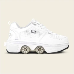 Роликовые коньки для детей Liekick Classic M6404, белые, размер 36 Роликовые коньки для детей Liekick Classic M6404, белые, размер 36