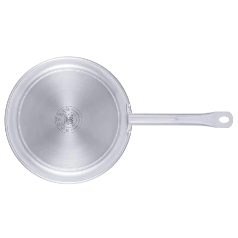 Сковорода Gipfel Horeca Pro 50712, 32 см, нержавеющая сталь с антипригарным покрытием, цвет серебристый