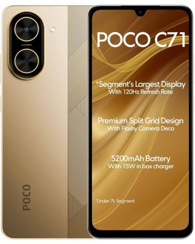 Smartfon Poco C71 4GB/128GB Gold