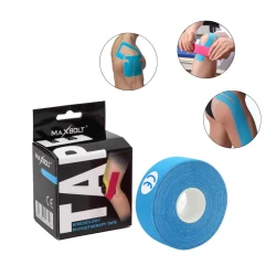 Кинезио тейп Max Bolt, 500x500x2.5 см, голубой
