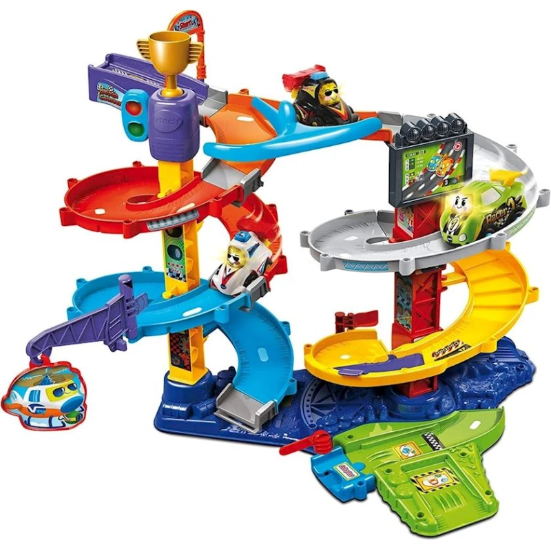 Интерактивные игрушечные треки VTech Toot-Toot Drivers Twist & Race Tower 80-535003, 1-5 лет