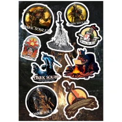 Набор наклеек Dark Souls, 9 шт