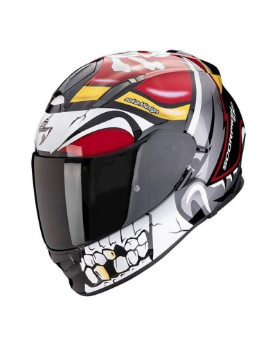 Motosikl dəbilqəsi Scorpion EXO-491 Pirate Red, ölçü XL