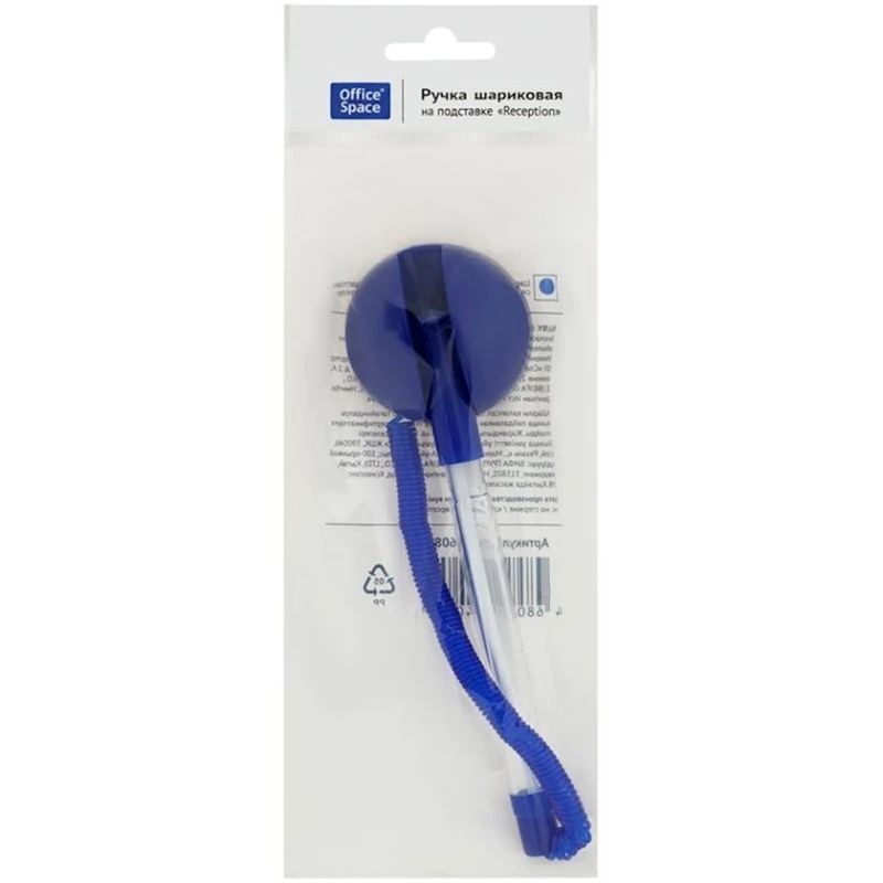 Шариковая ручка OfficeSpace TBbu_16080, синяя Шариковая ручка OfficeSpace TBbu_16080, синяя