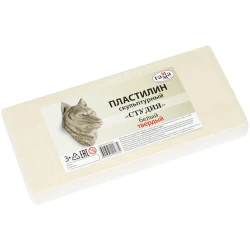 Пластилин Гамма Студия, белый, твердый, 1кг (ГМ-280Е1000031) Пластилин Гамма Студия, белый, твердый, 1кг (ГМ-280Е1000031)