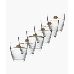 Набор стаканов Hom-me Tulipa Optica 101701, 6 шт, 300 мл, кристаллин, прозрачный