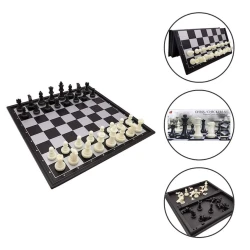 Шахматы, пластик, черные/белые, 36х36 см