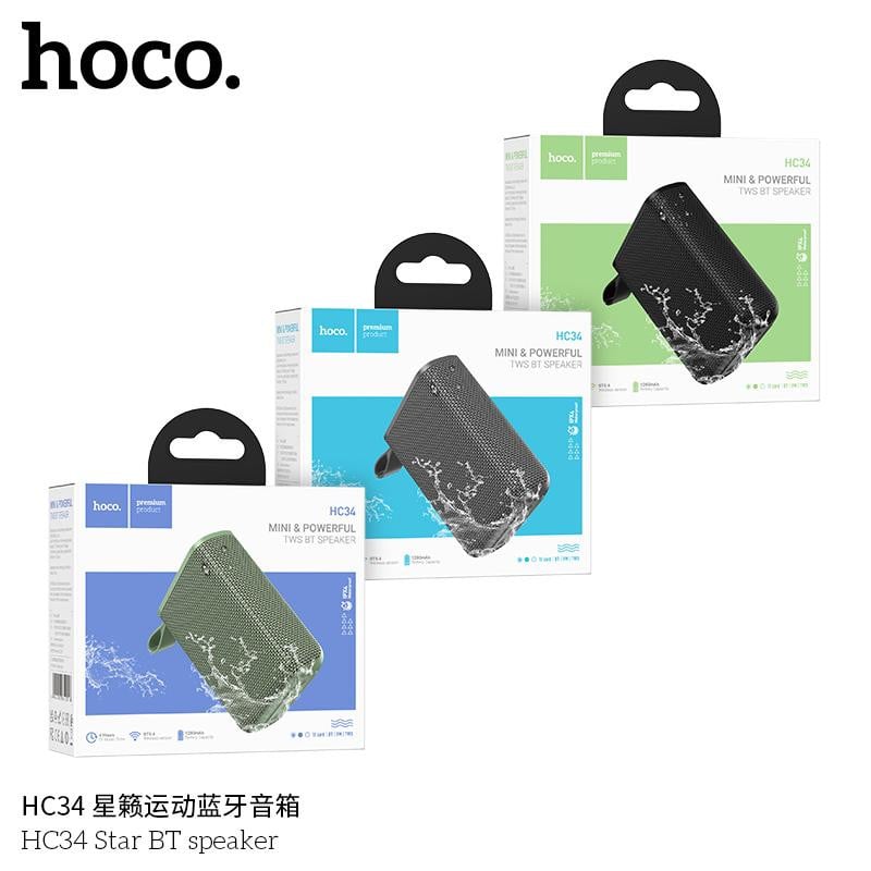 Портативная колонка Hoco HC34 Green