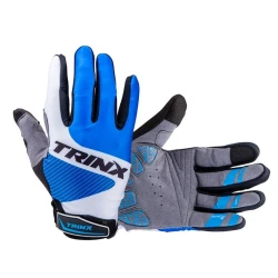 Велоперчатки Trinx TF61 Blue/White, товар в ассортименте
