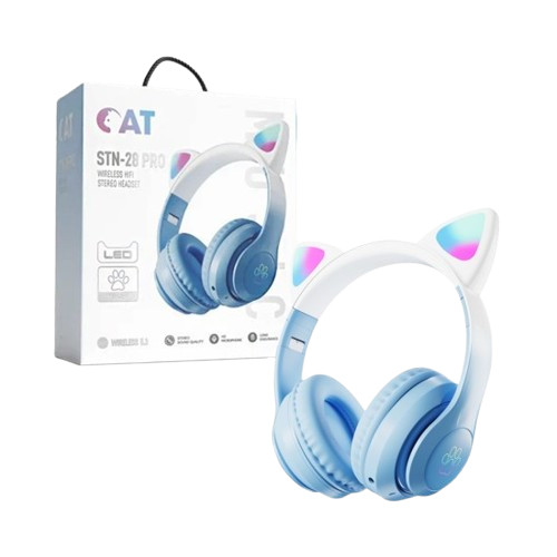 Наушники Gjby cat Ear headset CA-042 Blue Наушники Gjby cat Ear headset CA-042 Blue