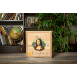 Pazl SmartWood Leonardo Da Vinci Mona Lisa, 15x15x5 sm, 250 element