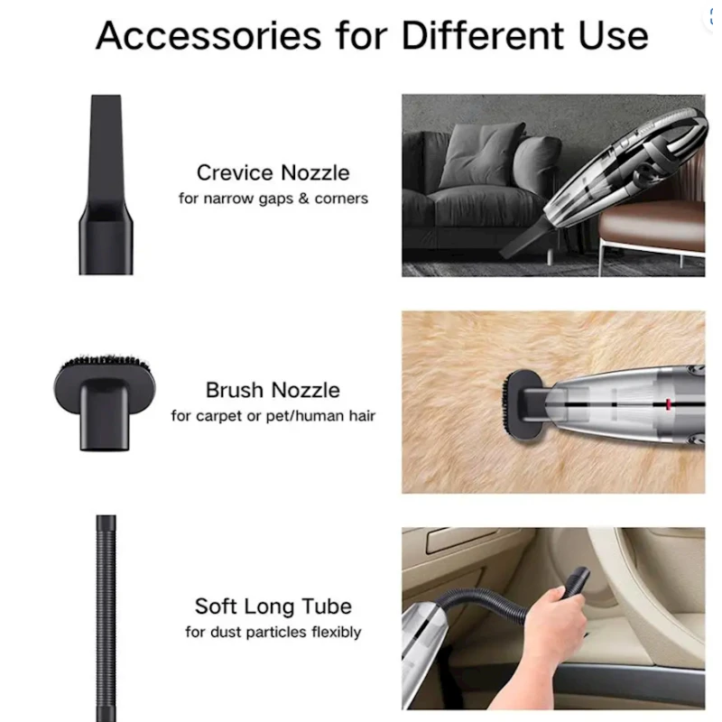 Avtomobil üçün tozsoran 150 Vt/7000 Pа aftoban0938 Avtomobil üçün tozsoran 150 Vt/7000 Pа aftoban0938