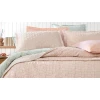 Набор с наволочками Yataş Velma, покрывало 230x240 см, наволочки 50x70 см 2 шт, двуспальный, хлопок/полиэстер, Blush/Ekru