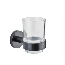 Diş fırçaları üçün stəkan Teka Alaior Cup Holder Graphite Banyo, Brave Black
